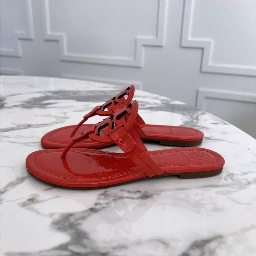 NWT - Tory Burch Miller Sandal - Bright Samba Sz 6 - Picture 2 of 7